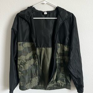 Boys Camo Rainjacket